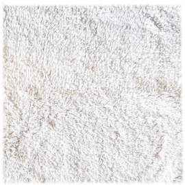 1600 GSM White Tufted Bath Rug