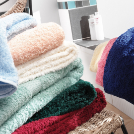 V475 100% Cotton Coloured Towels