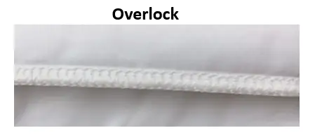 Overlock stitching Overlock stitching