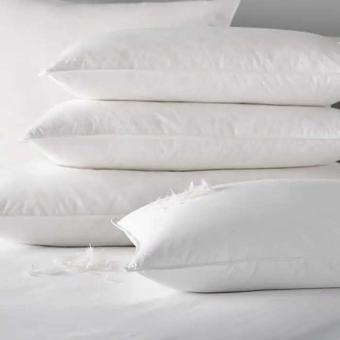 Duck feather filled pillow Duck feather filled pillow