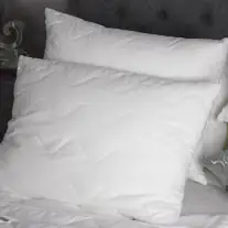 V Flame Retardant Quilted Clusterfibre Pillow