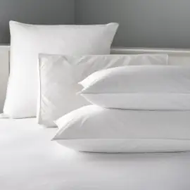 V 100% Cotton Microfibre Pillow 
