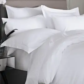 VV300 100% Cotton Percale 5mm Satin Stripe Pillowcase
