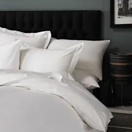 VV300 100% Cotton Sateen Plain Flat Sheet