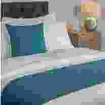 VE 100% Polyester Coloured Classic Bed Runner