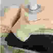 V550 Mosaic Design 100% Cotton Coloured Face Mitt