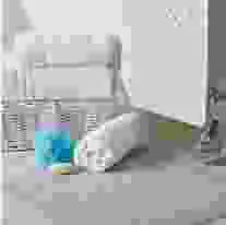 Non-slip rubber bath mats in two sizes