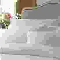 VE Flame Retardant 100% Polyester Satin Stripe Housewife Pillowcase