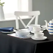 VE Polyester Plain Coloured Tablecloth