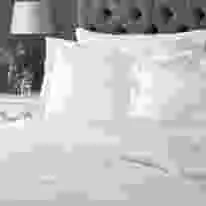 White 100% cotton 200 thread count duvet cover