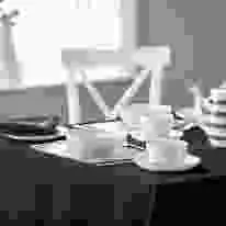 VE Polyester Plain Bistro Coloured Tablecloth 