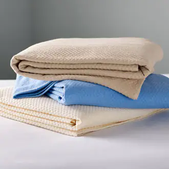Coloured blankets